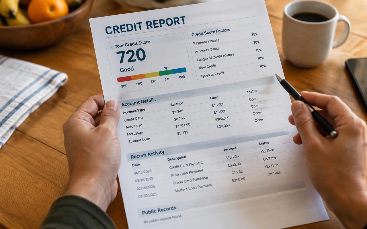How to Audit Your Credit Report Like an Accountant